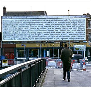 City Quay Text, December 2002, City Arts centre