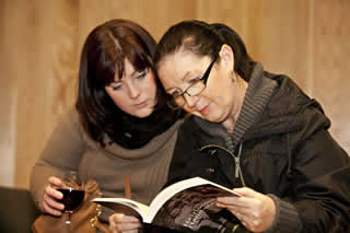 Nicola Purcell and her Mother (Harriet Donnelly's neice).