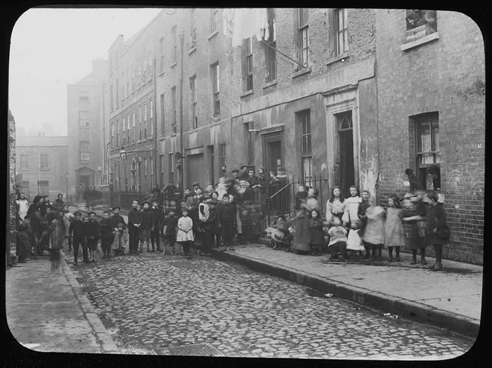 fig6. View of Chancery Lane in the 19th century.